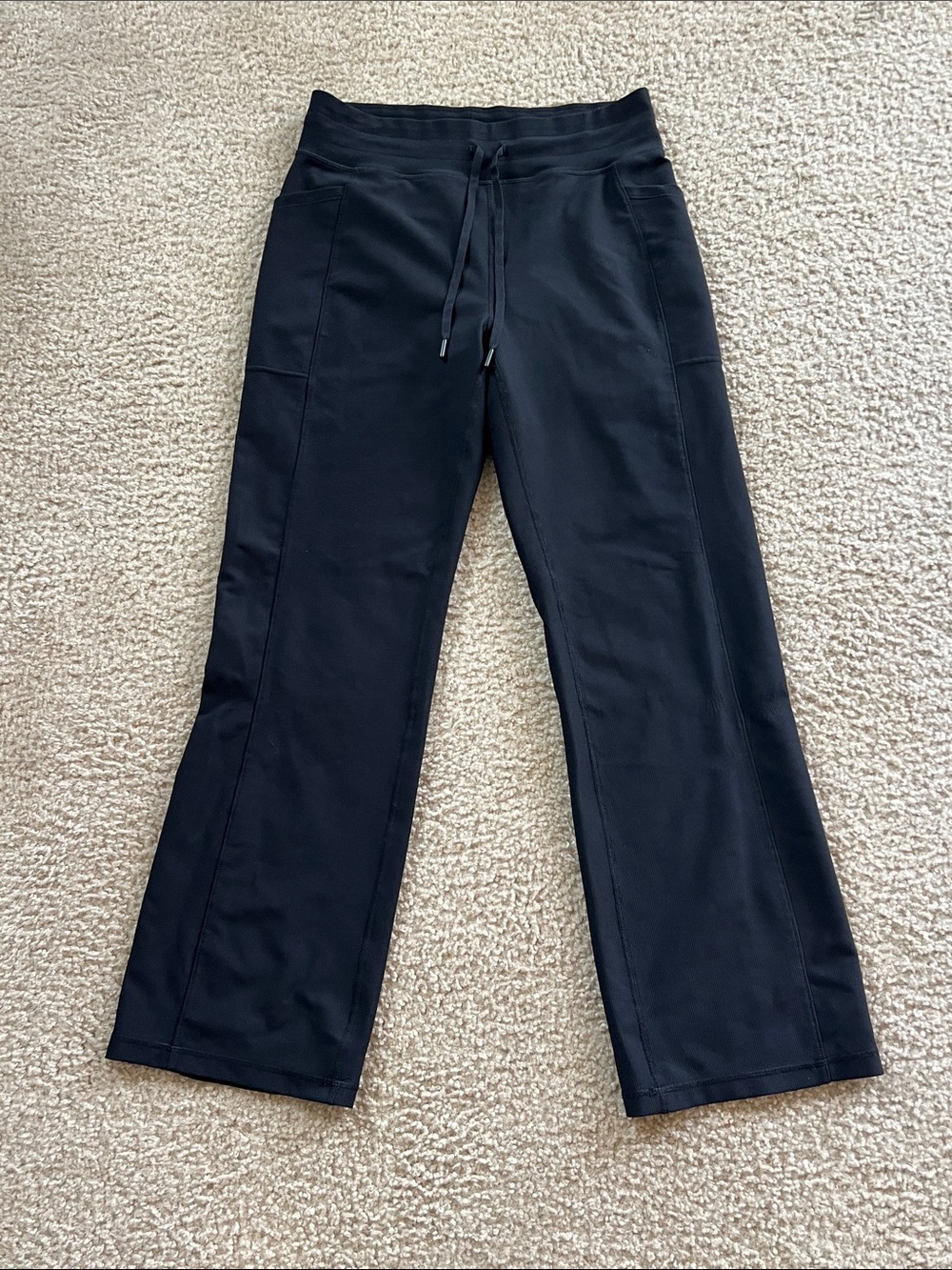 Men's Black Jogger Sweatpants - Classic Drawstring Comfort
